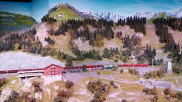 Modelbahnanlage Lötschberg