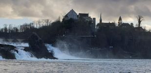 Der Rheinfall in seiner Pracht