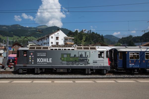 Der Showzug in Schiers