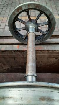 Die kleine Laufachse (ungereinigt)